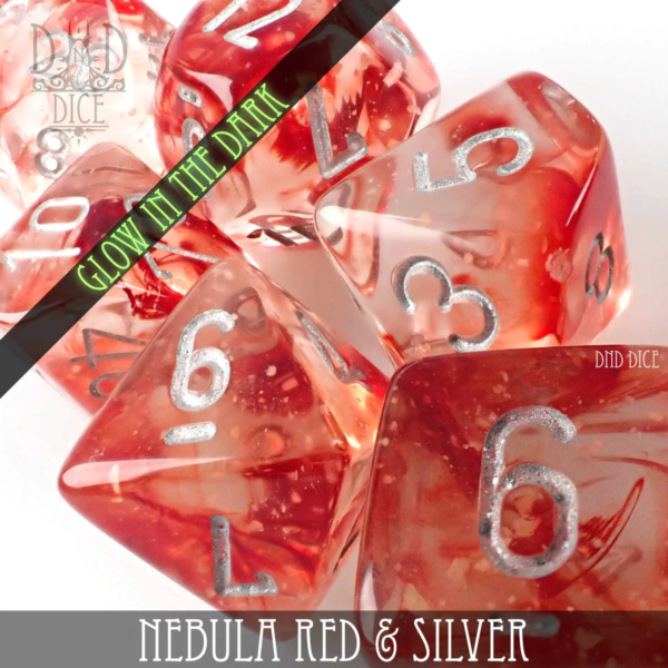 Nebula Red & Silver