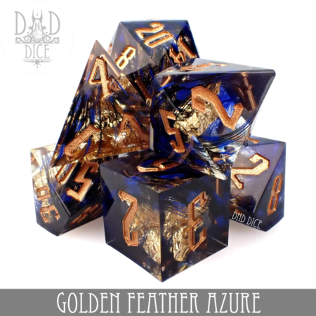 Golden Feather - Azure