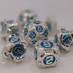 Geared Up - Silver & Blue